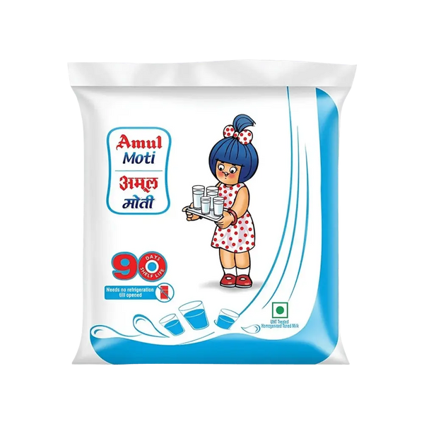 Amul Moti Toned Milk (90 Days Shelf Life)