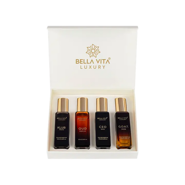 Bella Vita Organic Men's Luxury Perfume Gift Set