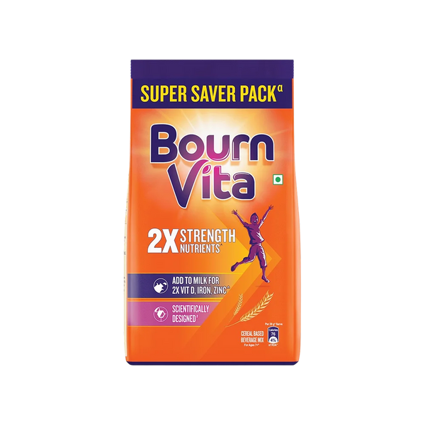 Bournvita Chocolate Drink Mix (Pouch)