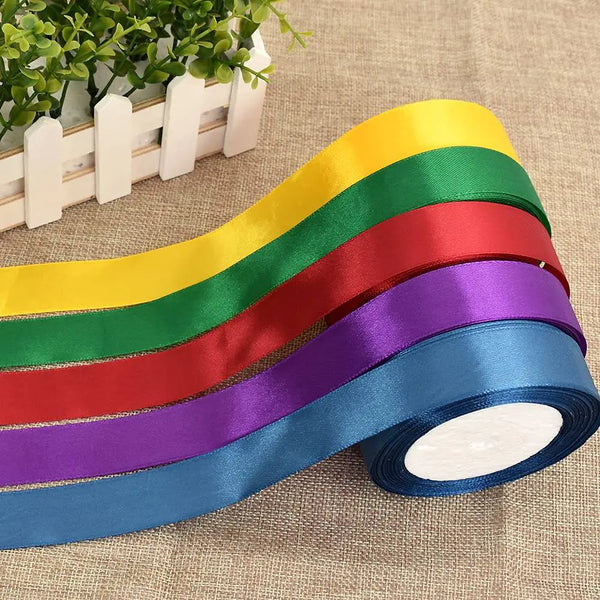 Creative Space Satin Decoration Multicolour Ribbon (7 m)