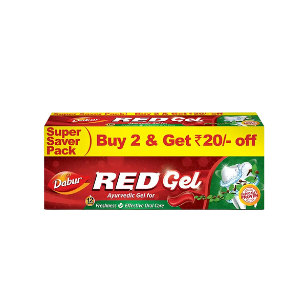 Dabur Red Gel Toothpaste for effective Oral Care