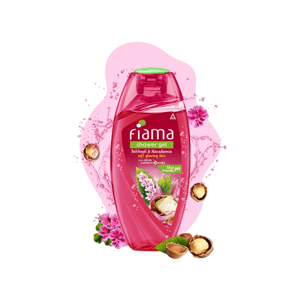 Fiama Patchouli & Macadamia Shower Gel (with Skin Conditioners)