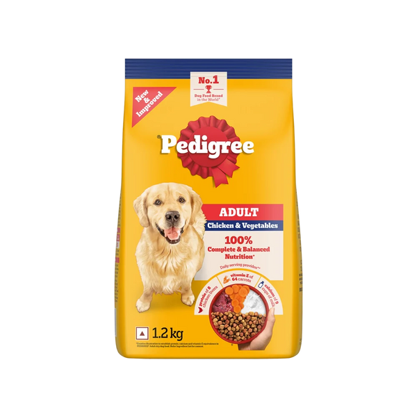 Pedigree Adult Dry Dog Food - Vegetable & Chicken