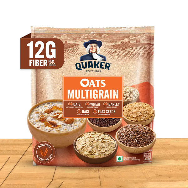 Quaker Multigrain Rolled Oats Breakfast Cereal