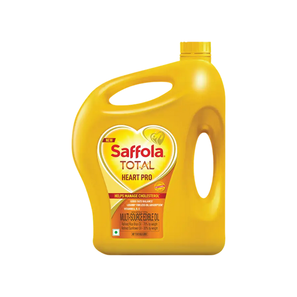 Saffola Total Heart Pro Rice Bran & Sunflower Blended Cooking Oil
