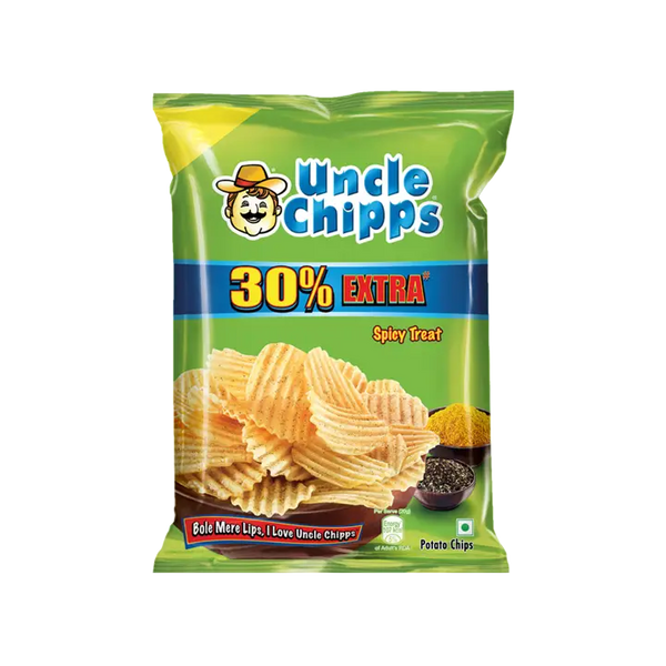 Uncle Chipps Spicy Treat Flavour Potato Chips