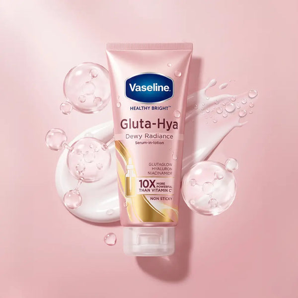 Vaseline Gluta Hya Dewy Radiance Serum Body Lotion