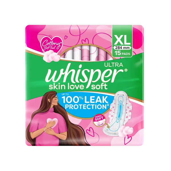 Whisper Ultra Skin Love Soft Sanitary Pads