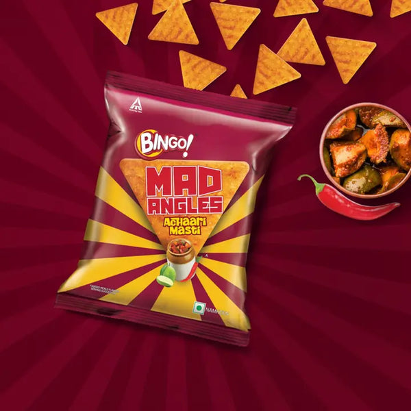 Bingo Mad Angles Achaari Masti Crisps
