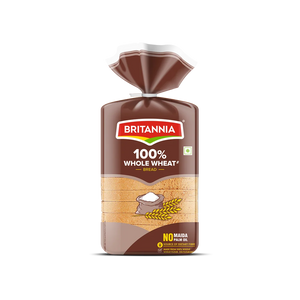 Britannia 100% Whole Wheat Bread (No Maida)