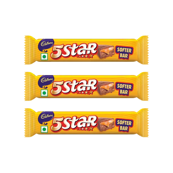 Cadbury 5 Star Chocolate Filled Bar - Pack of 3