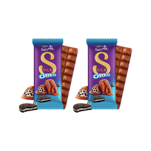 Cadbury Dairy Milk Silk Oreo Milk Chocolate Bar - Pack of 2