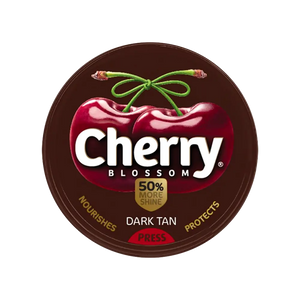 Cherry Blossom Dark Tan Wax Shoe Polish