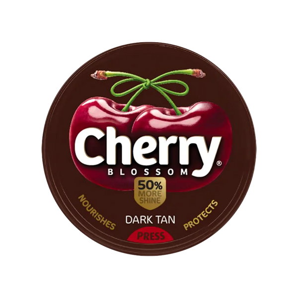 Cherry Blossom Dark Tan Wax Shoe Polish