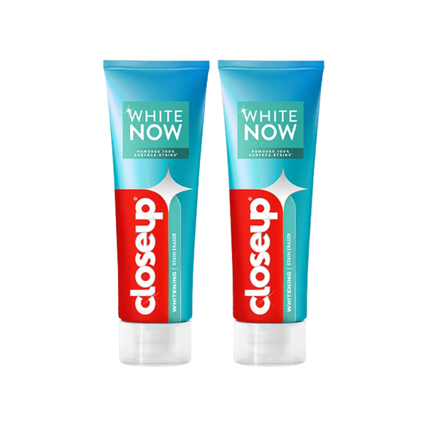 Closeup White Now Stain Eraser Whitening Toothpaste - Pack of 2