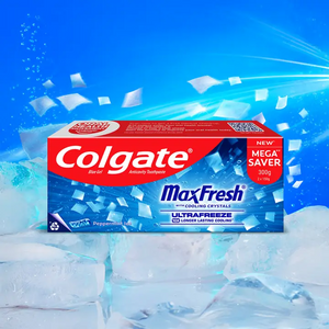 Colgate MaxFresh Peppermint Ice Gel Toothpaste - Saver Pack