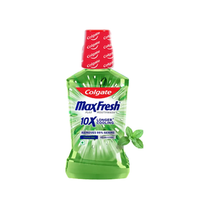 Colgate MaxFresh Plax Antibacterial Fresh Tea Mouthwash