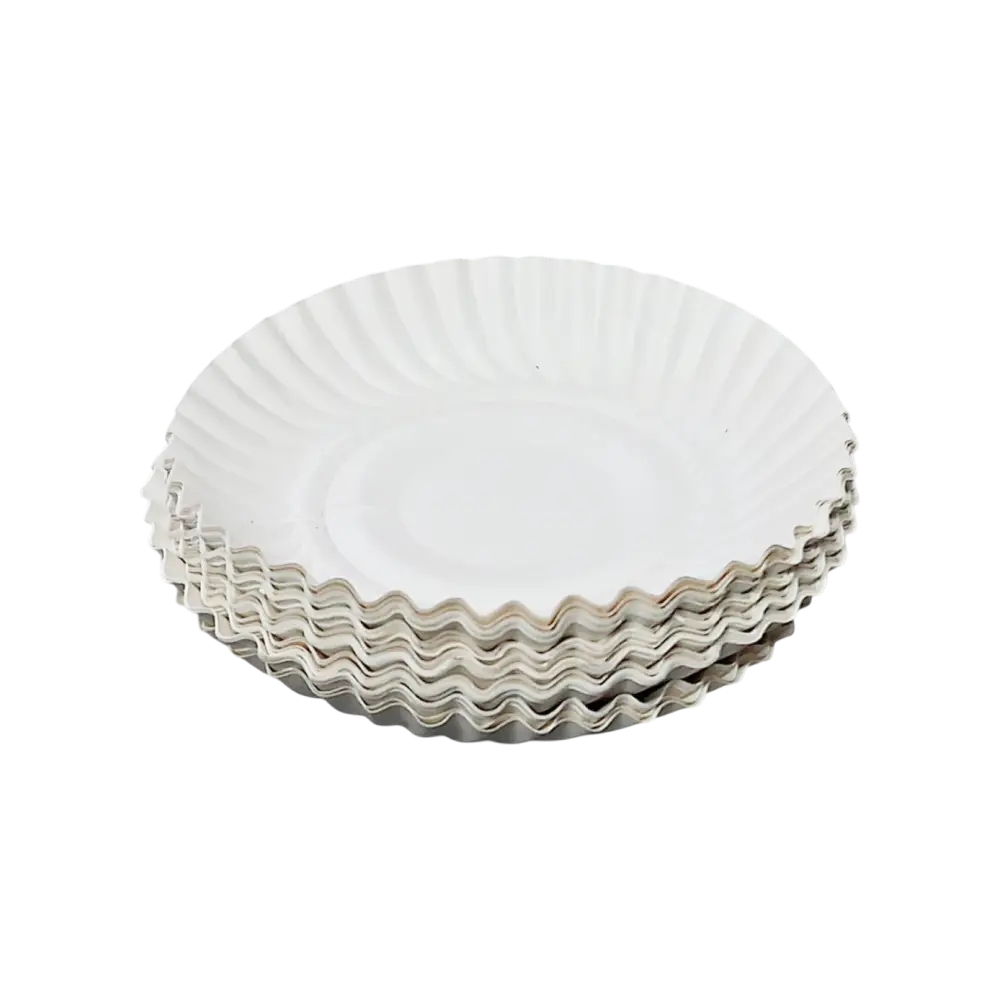 Corepac Paper Disposable Plates (7 Inch)