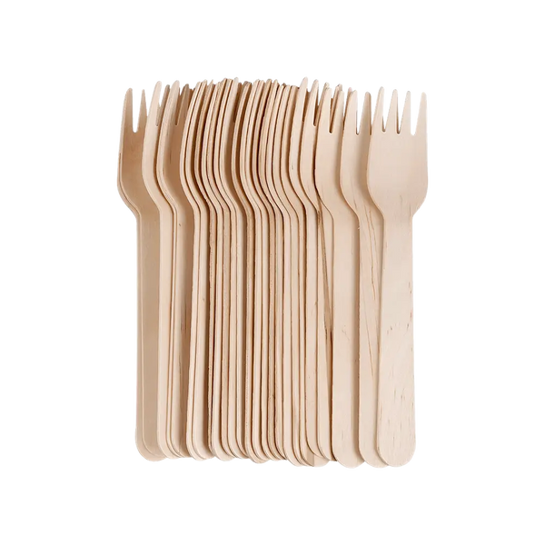 Corepac Wooden Disposable Fork A Grade