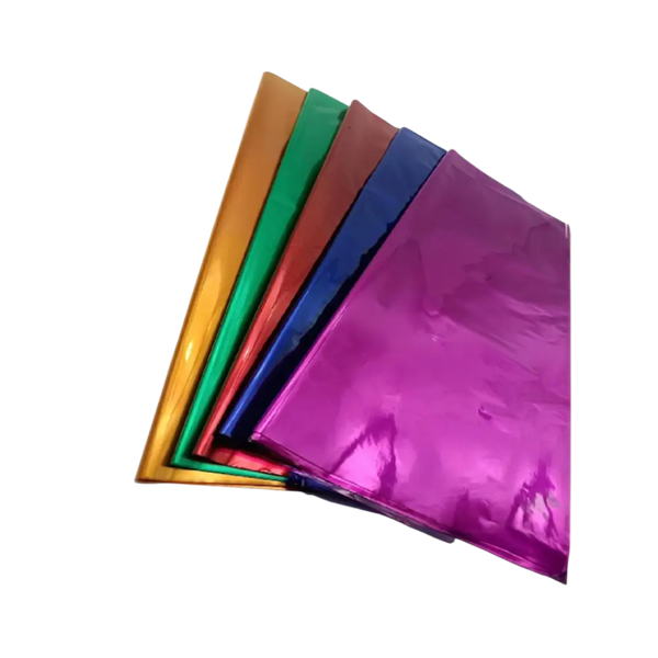 Creative Space Cellophane Gelatin Gift Wrapping Paper / Sheets (Multicolour)