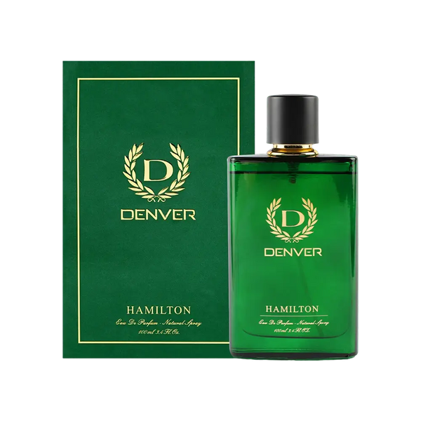 Denver Hamilton Men's Eau de Parfum (Green, Spicy Floral, Balsamic Woody)