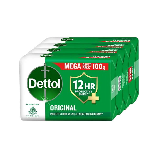 Dettol Original Bathing Bar Soap with 12 Hr Protective Shield