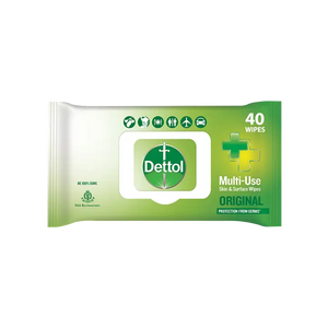 Dettol Original Multi-Use Skin & Surface Wet Wipes