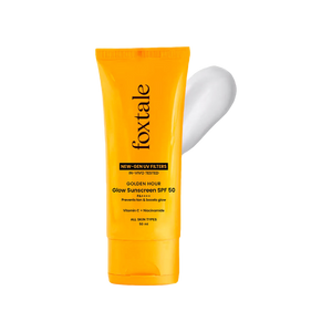 Foxtale Glow Sunscreen In Vivo Tested (SPF 50 PA++++)