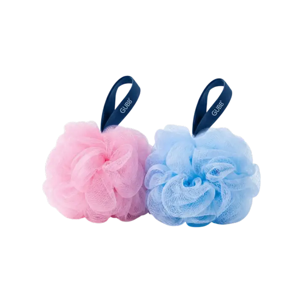 GUBB Mini Bath Loofah (Pink, Blue)