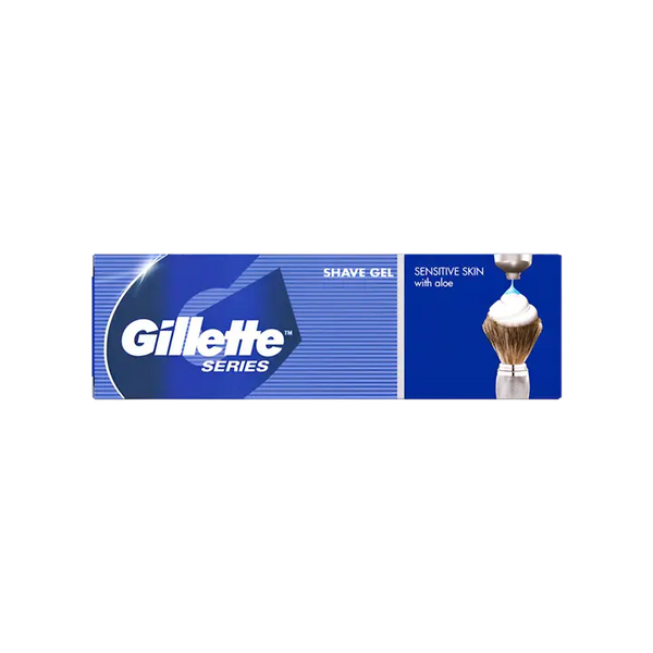 Gillette Sensitive Skin Shaving Gel with Aloe