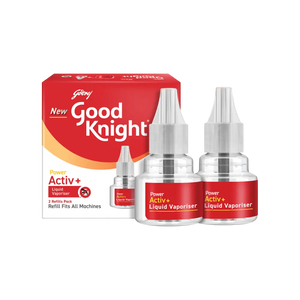 Good Knight Power Activ + Liquid Vaporiser Mosquito Repellent Refill