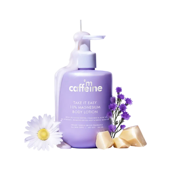 MCaffeine Take It Easy 10% Magnesium Body Lotion