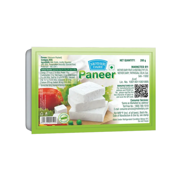 Mother Dairy Paneer