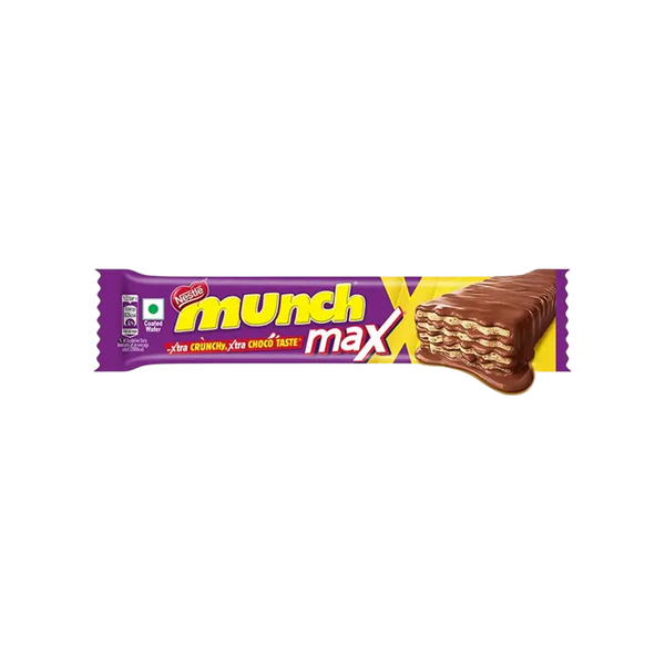 Nestle Munch Max Choco Coated Crunchy Wafer Chocolate