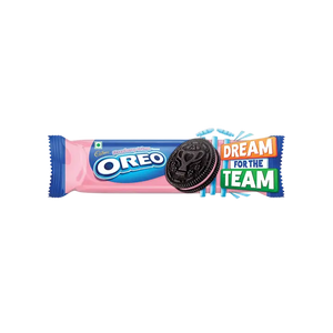 Oreo Strawberry Flavour Sandwich Cream Biscuits