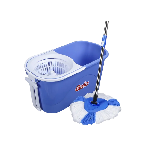 Quick Spin Mop with Bucket & Wheels (Microfiber)