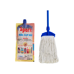Spark Dual Clip Mop (100% Pure Cotton)