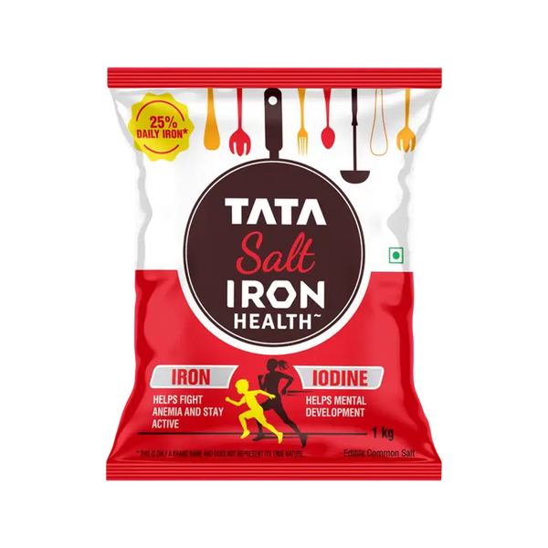 Tata Plus Iron Health, Double Fortified Salt