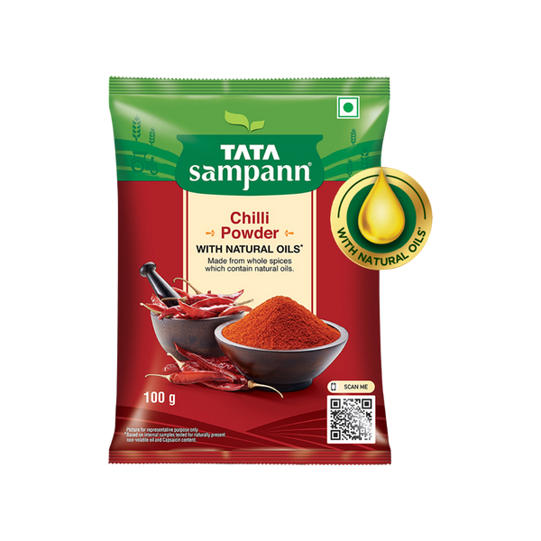 Tata Sampann Chilli Powder with Natural Oils