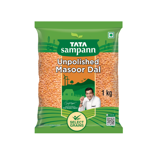 Tata Sampann Masoor Dal Unpolished