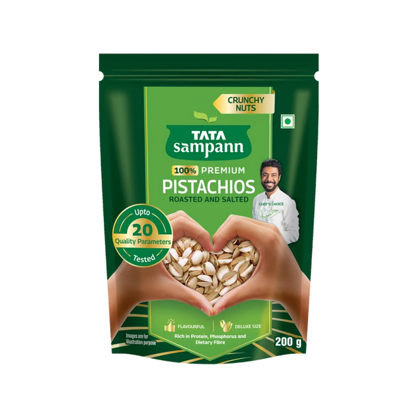 Tata Sampann Pistachios Roasted & Salted (100% Premium)
