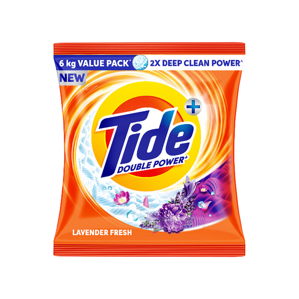 Tide Double Power Plus Detergent Powder (Lavender Fresh)