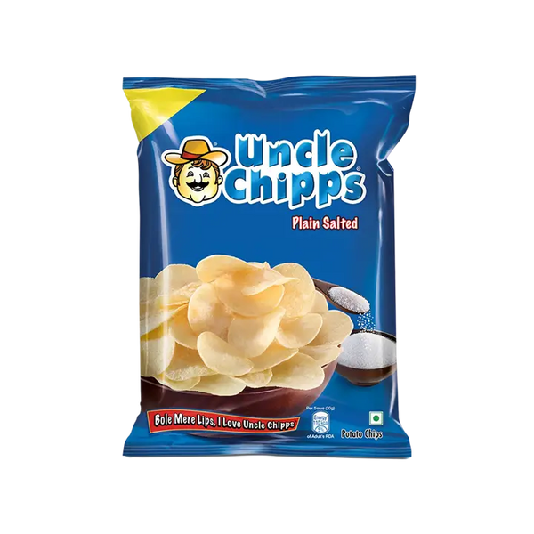 Uncle Chipps Plain Salted Potato Chips