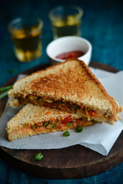 Veg Cheese Grill Sandwich