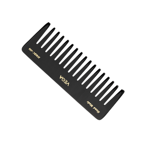 Vega Handmade Shampoo Hair Comb (Black)