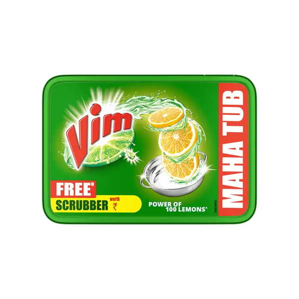 Vim Lemon Tub Dishwashing Tub