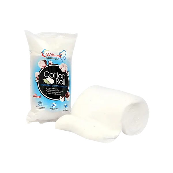 Wellness Surgicals Absorbent Cotton Roll