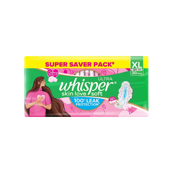 Whisper Ultra Skin love Soft Sanitary Pads