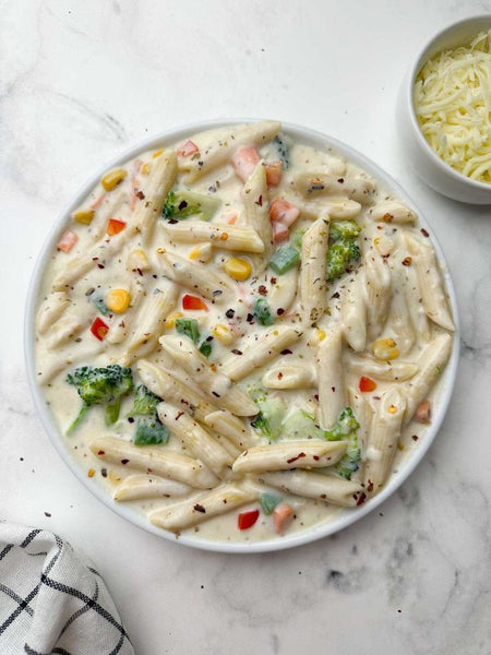 White Cheese Pasta